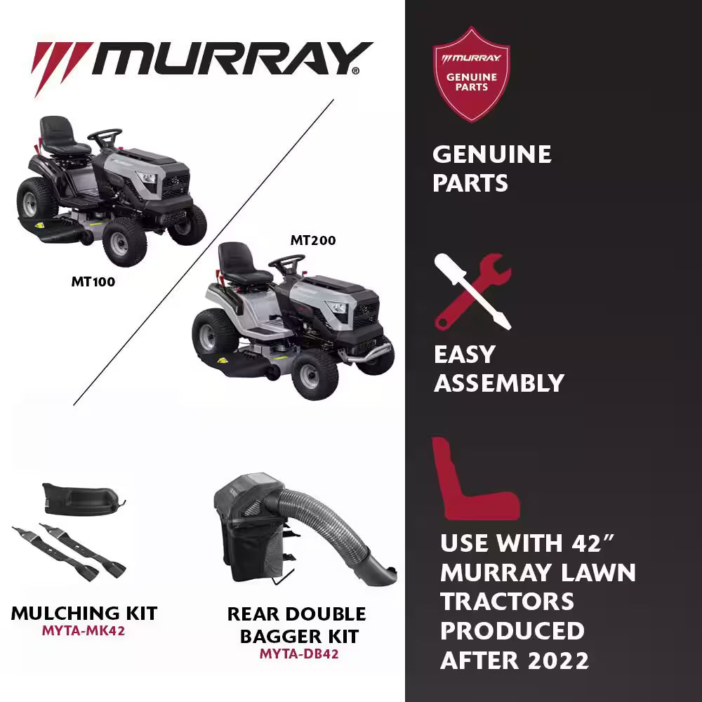 Murray MT200 106.7 cm Gas Automatic Riding Lawn Tractor Mower