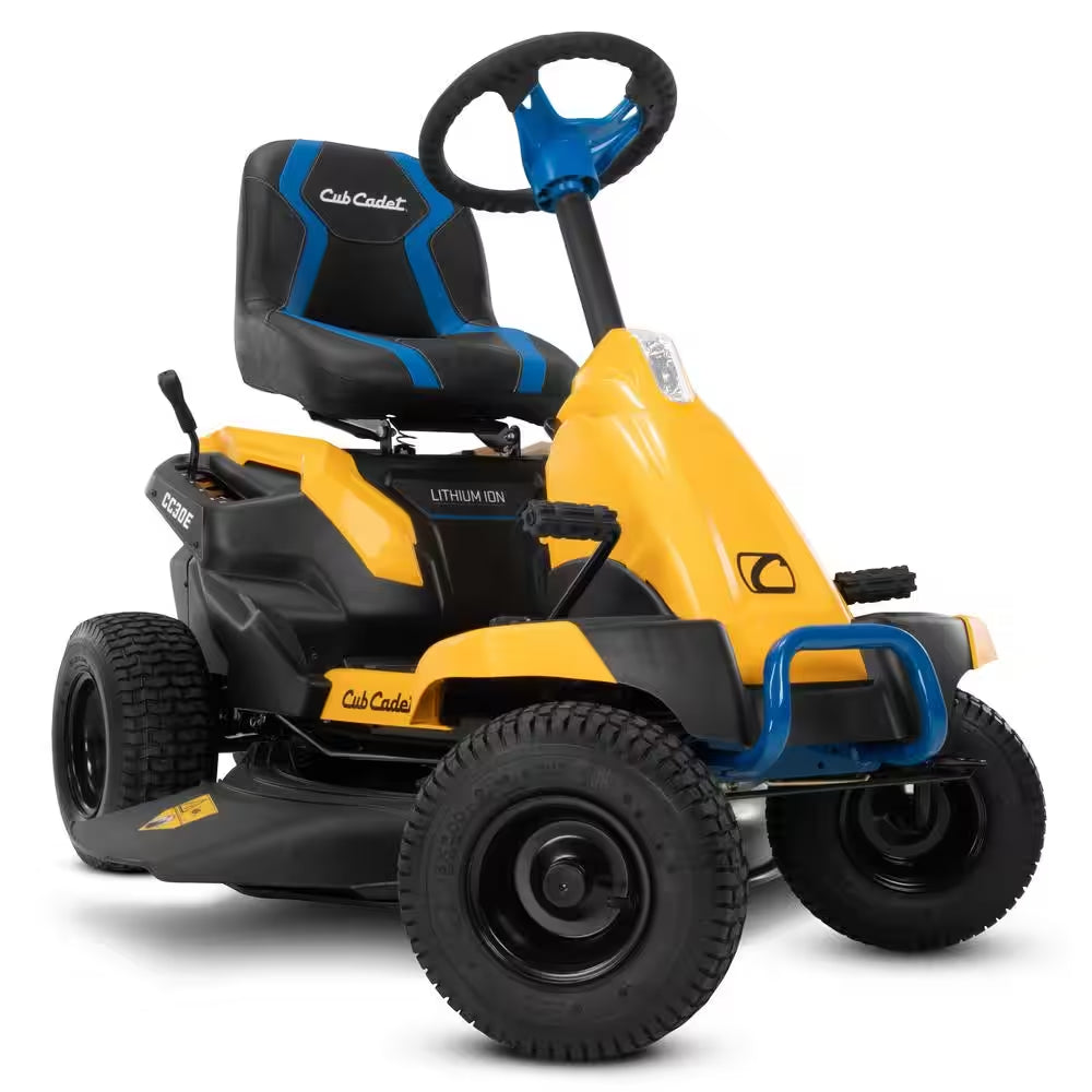 Cub Cadet CC30E 76 cm Cordless Electric Riding Lawn Tractor