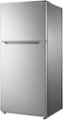 Insignia™ - 18 Cu. Ft. Top-Freezer Refrigerator with ENERGY STAR Certification - Stainless Steel