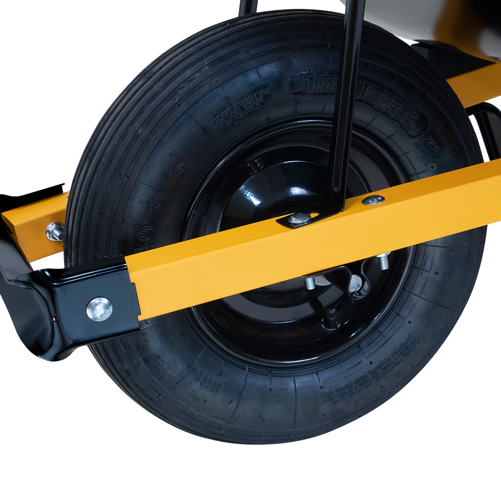 True Temper R6STPTEC 170 L Steel Wheelbarrow