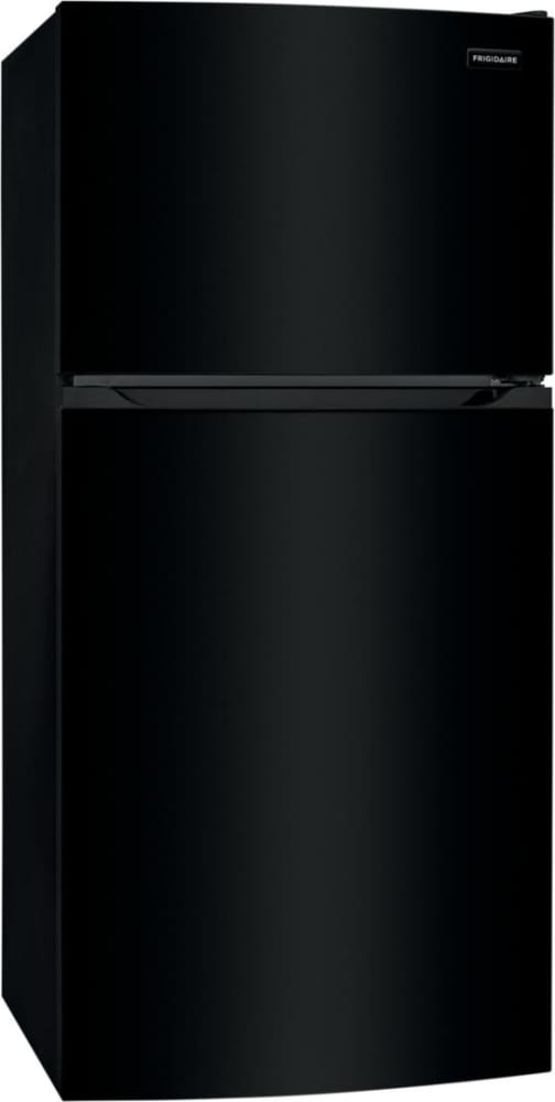 Frigidaire 28 Inch Top Freezer Refrigerator with 13.9 Cu. Ft. Capacity, Adjustable Glass Shelves, Humidity-Controlled Crispers, Half-width Deli Drawer, LED Lighting, EvenTemp® Cooling System, ADA Compliant, and ENERGY STAR Certified: Black