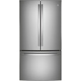 GE Profile 36 Inch Wide 23.1 Cu. Ft. Counter Depth French Door Refrigerator with TwinChill Evaporators
