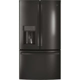 GE Profile 36 Inch Wide 22.2 Cu. Ft. Counter Depth French Door Refrigerator with Hands-Free Autofill and TwinChill Evaporators